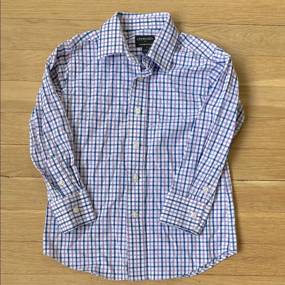 Crewcuts boys button down shirts- size 3